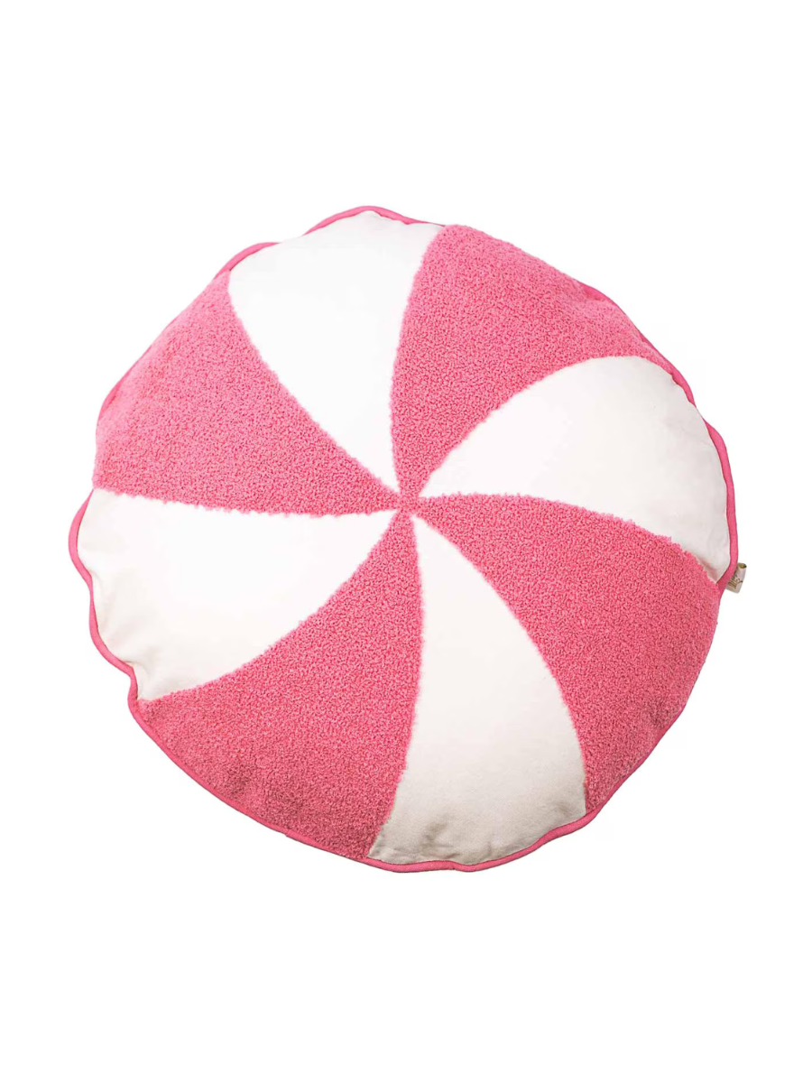 Peppermint Pillow - Pink