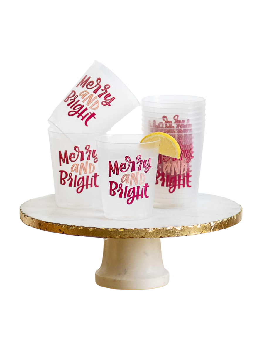 Merry and Bright Party Cups