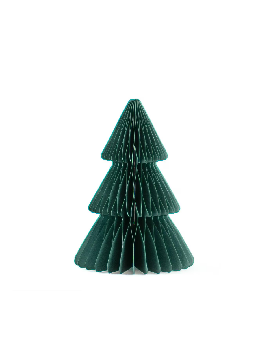 Accordion Paper Tree - Dark Green