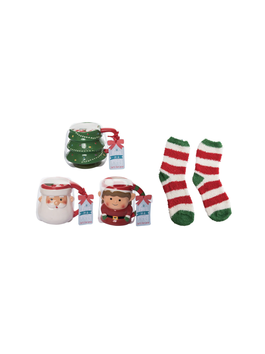 Dol Christmas Character Mug & Socks