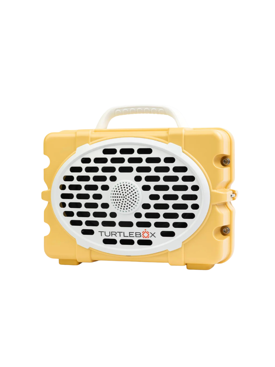 Turtlebox Fighting Lady Yellow Portable Speaker waterproof travel tripp