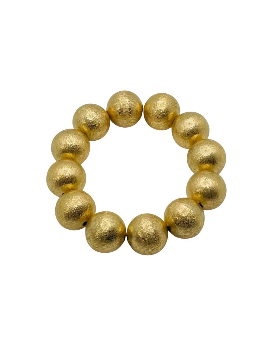 Brushed Gold Bracelet