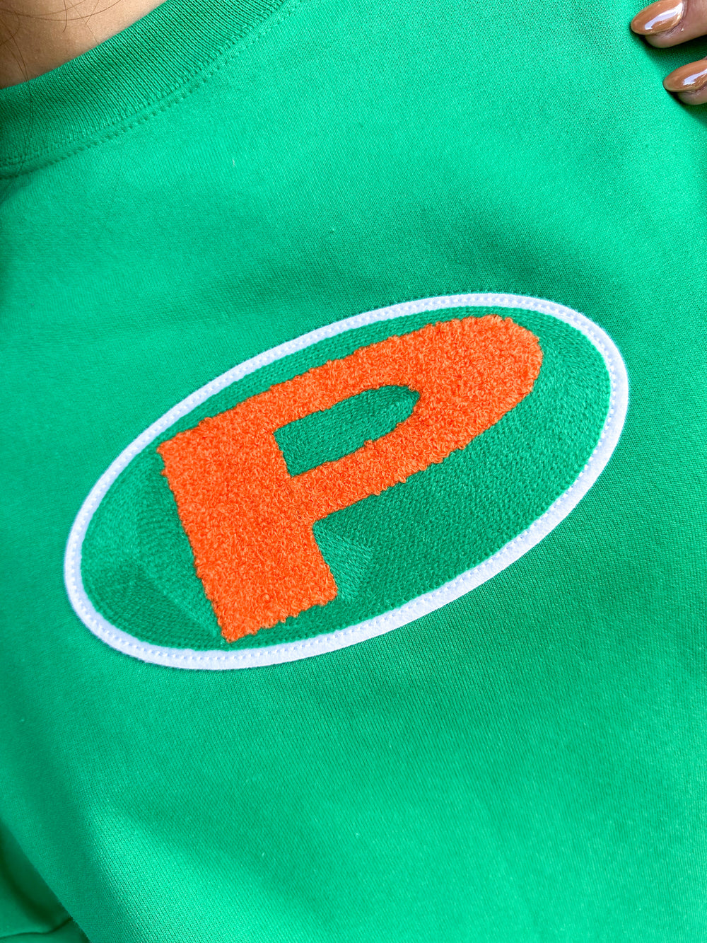 Pinewood Chenille Patch Sweatshirt
