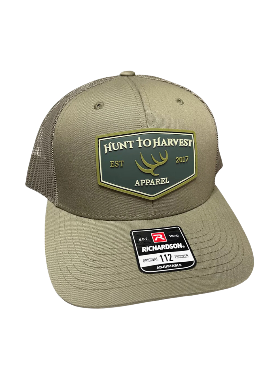 Hunt To Harvest | Rubber Patch Hat - Solid Loden