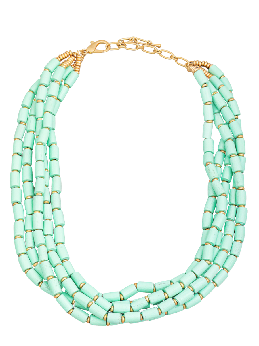 Off The Path Necklace - Mint