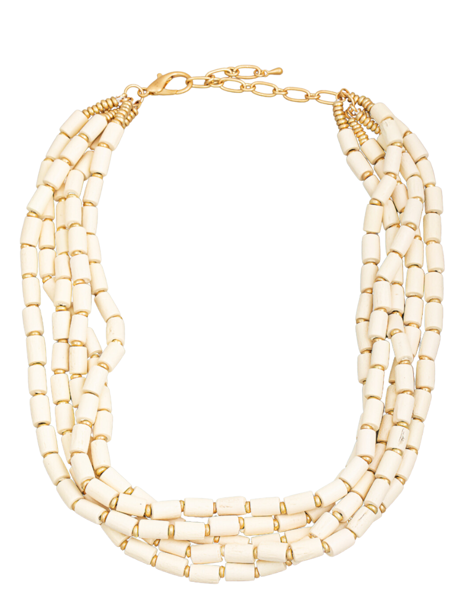 Off The Path Necklace - Ivory