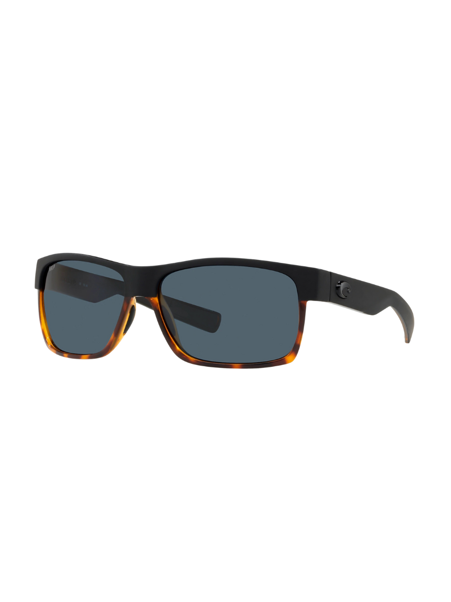 COSTA | Half Moon Sunglasses - Matte Black/Shiny Tortoise