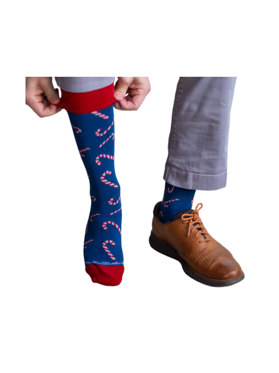 Men's Candy Cane Lane Socks