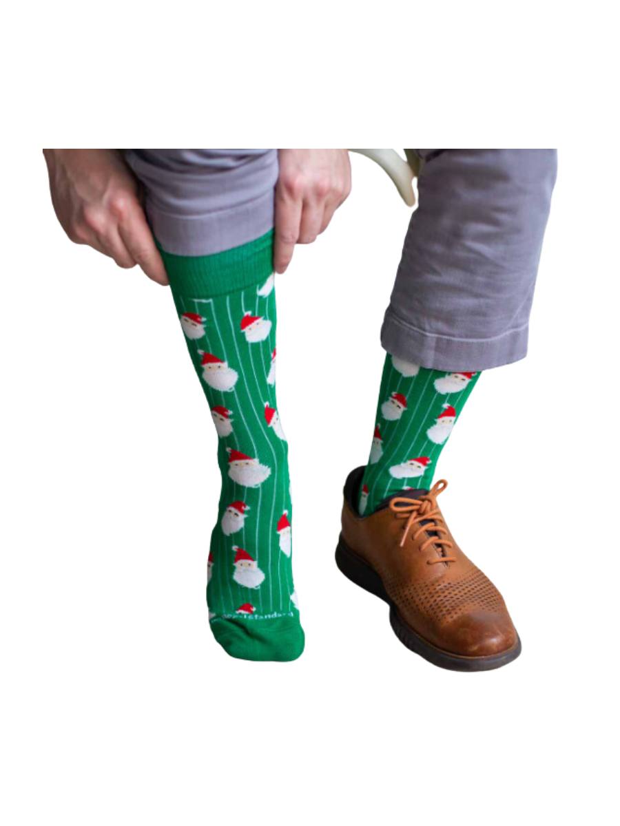 Men's Jolly Santa Socks