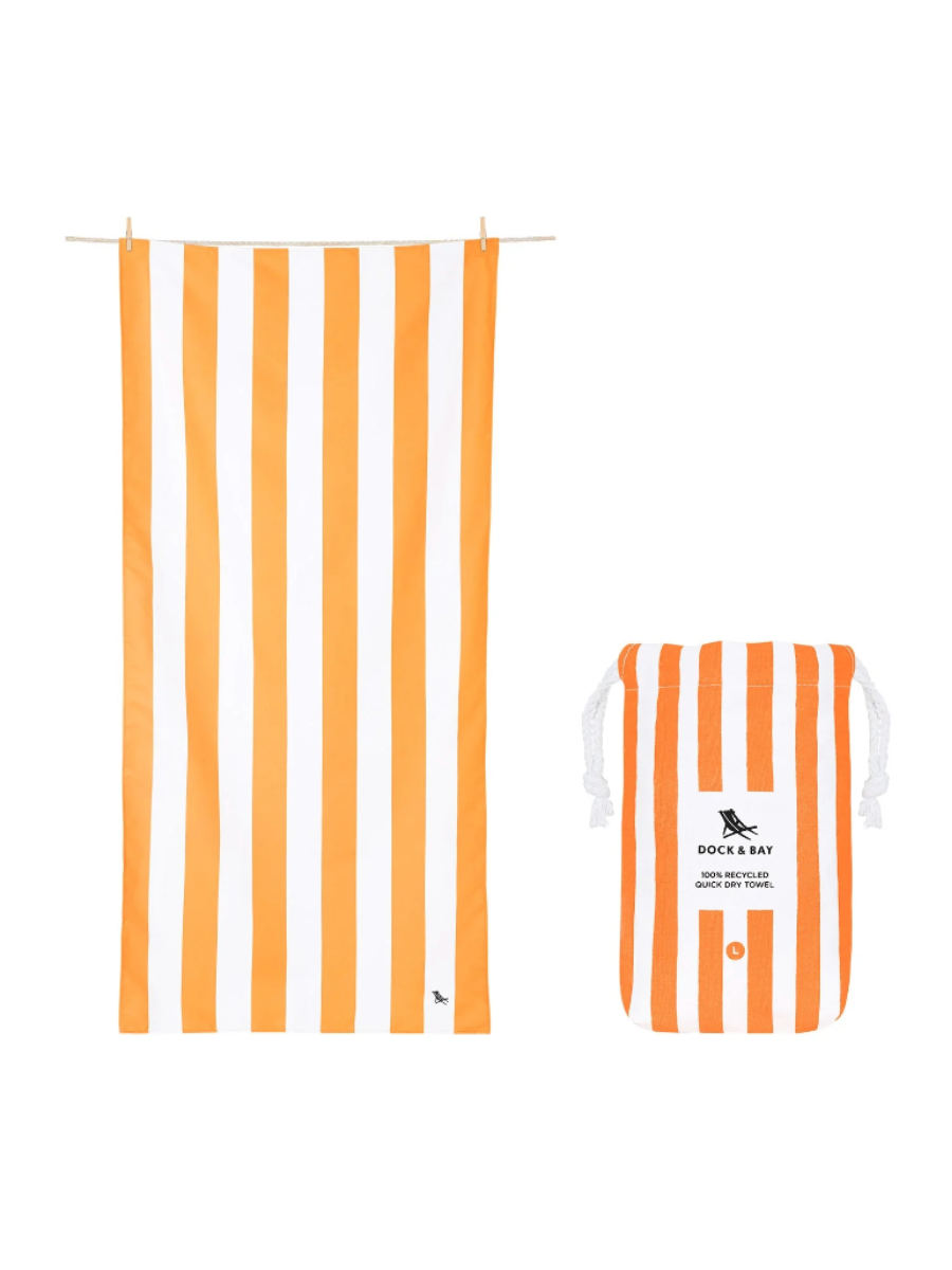 Dock & Bay | Quick Dry Towel - Ipanema Orange