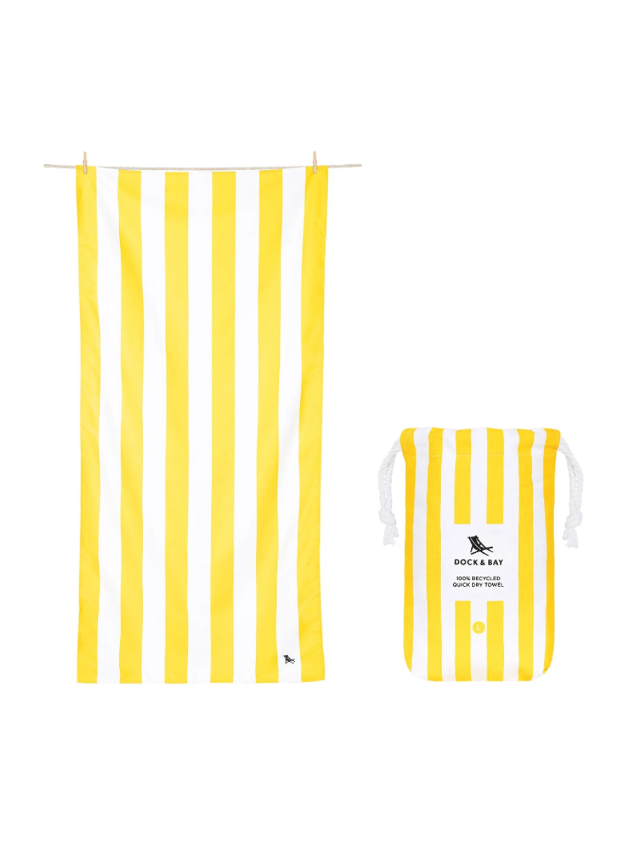 Dock & Bay | Quick Dry Towel - Boracay Yellow