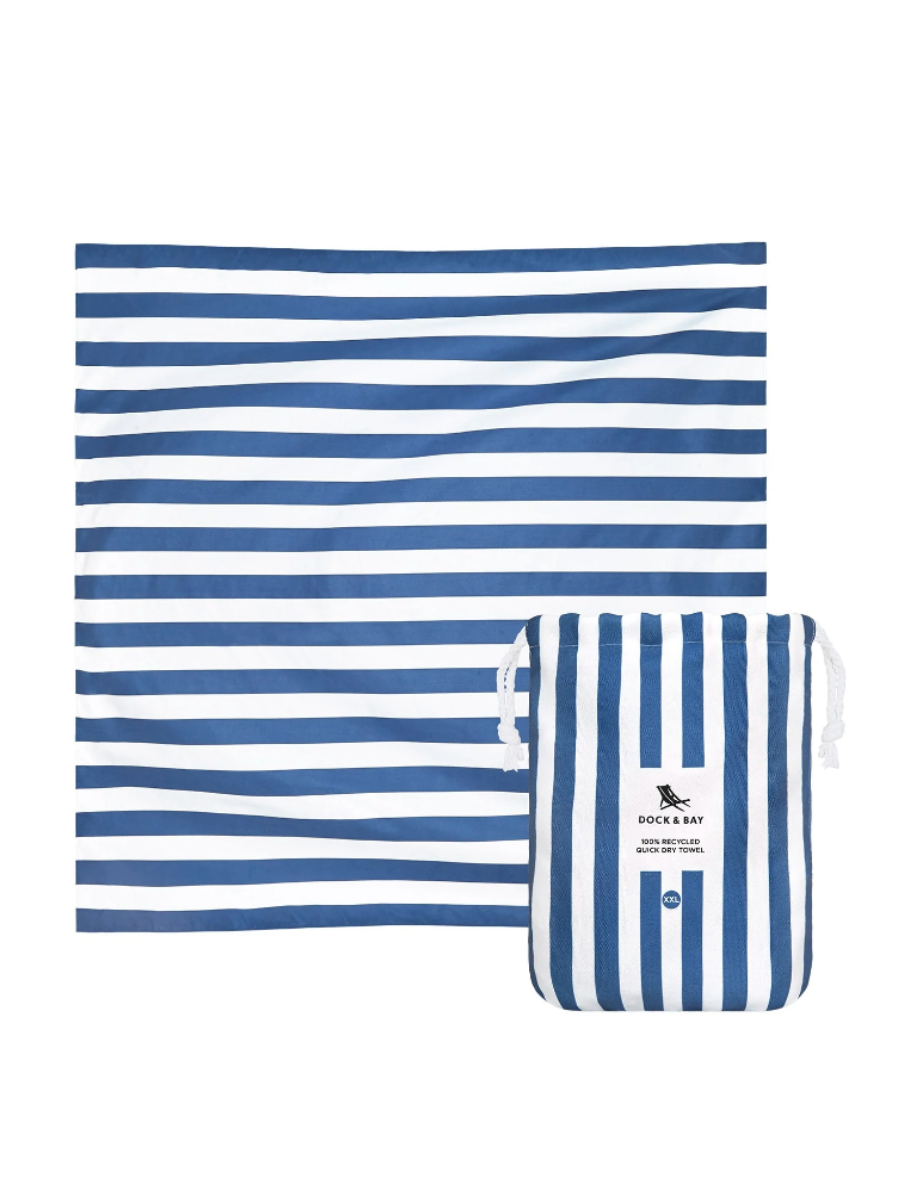 Dock & Bay | Towel For Two - Whitsunday Blue