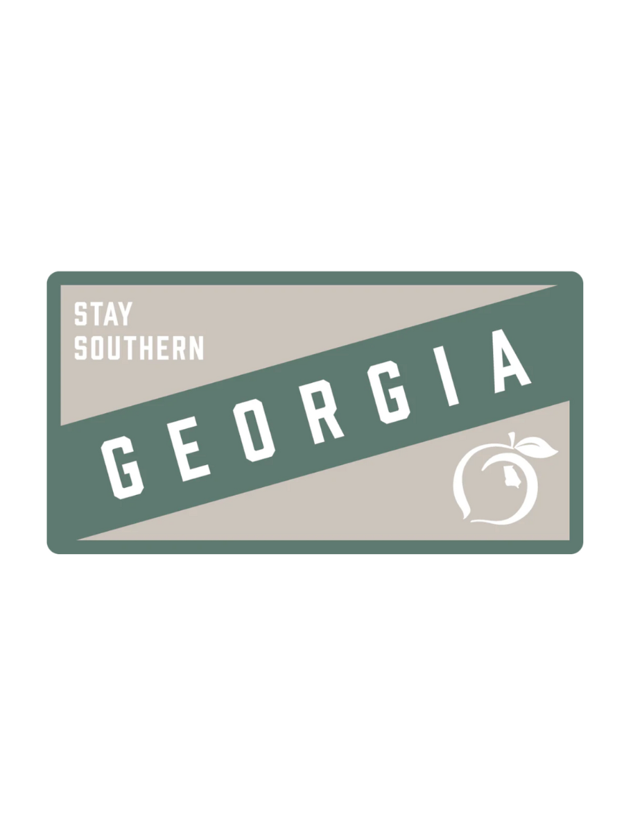 Peach State Pride | Stay Southern Decal