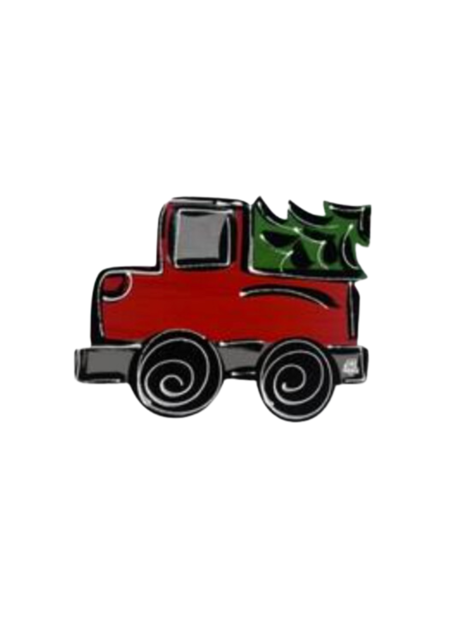 Dk Designs | Vintage Christmas Truck Mini Attachment