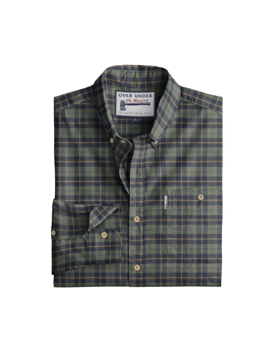 Over Under | Woodsman Flannel Shirt - Mallard