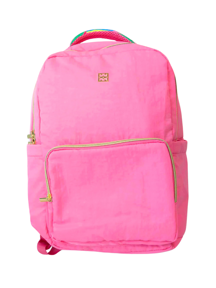 Mary Square | Travel Backpack - Pink