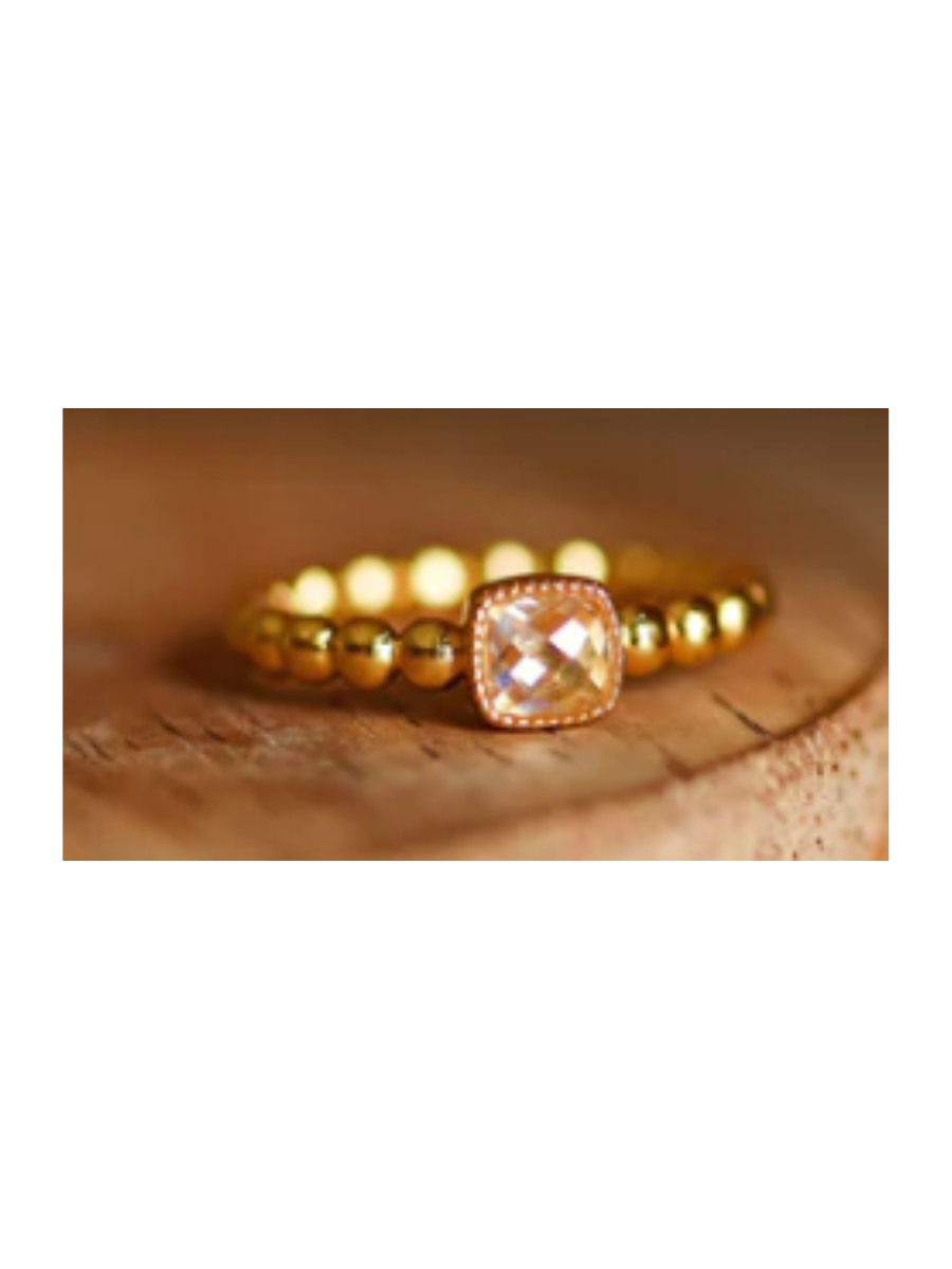 Melee Ball / White Diamond Ring – Fitzgerald Jewelry