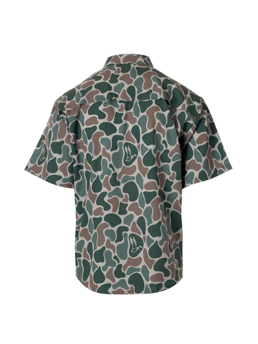 ROOST | S/S Camo Button Down