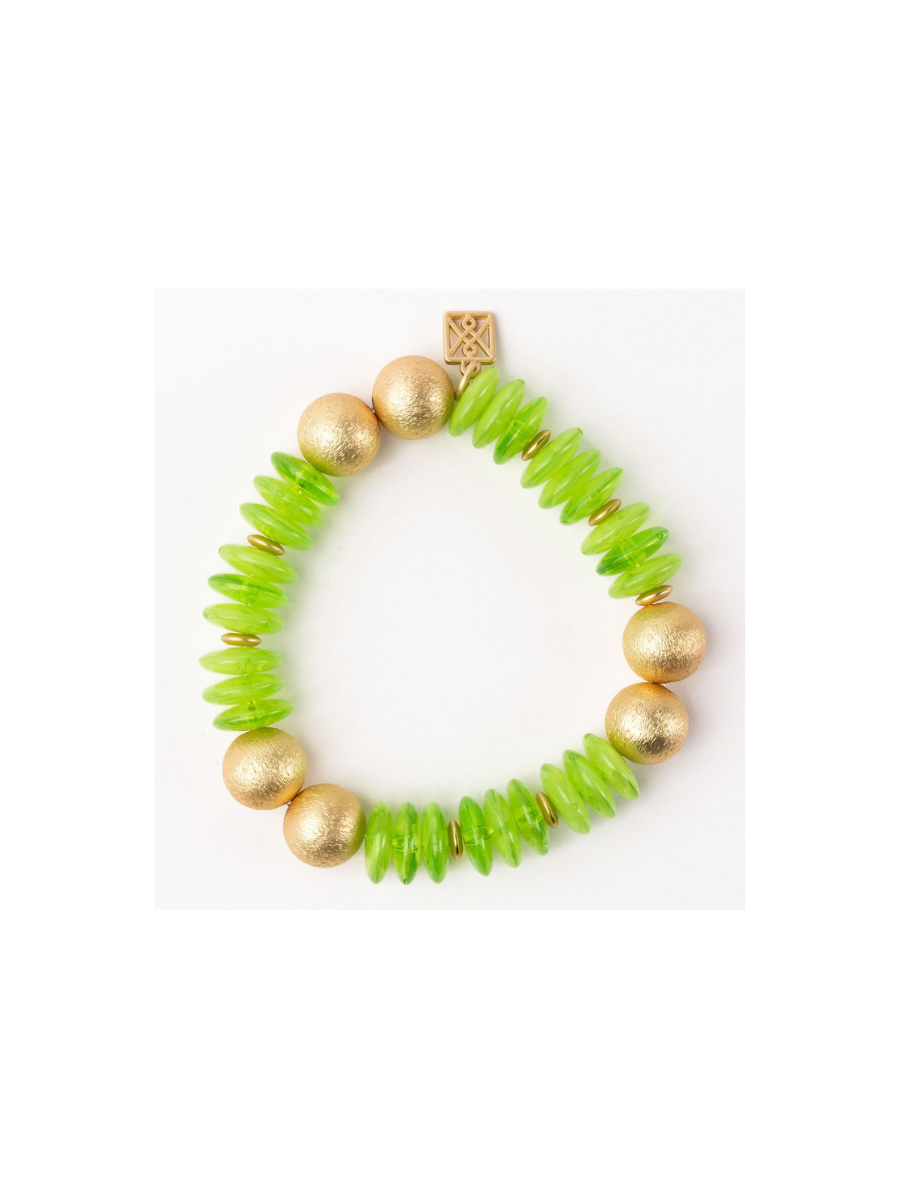 Michelle McDowell | James Bracelet - Lime