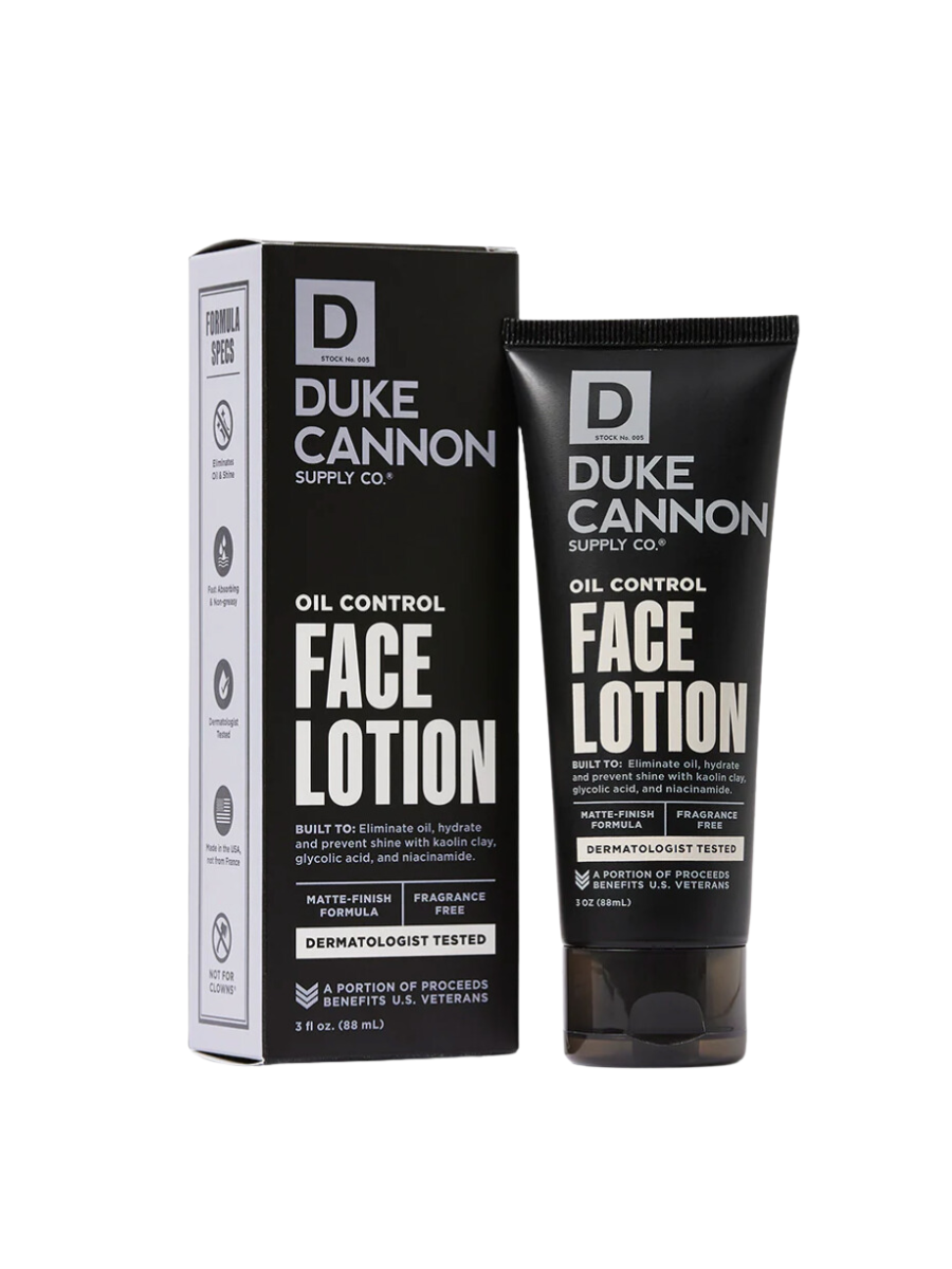 Duke Cannon | Oil Control Face Lotion