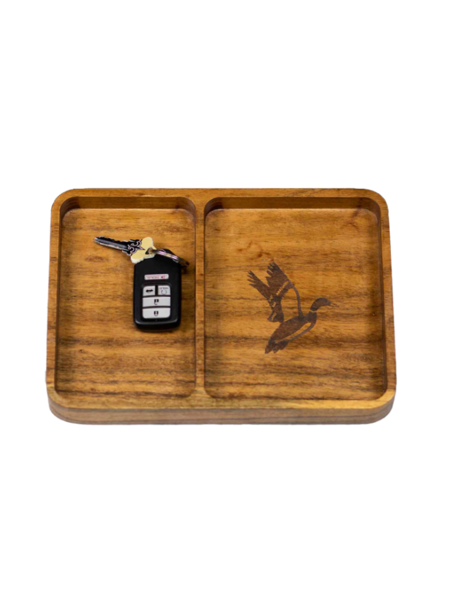 Duck Etched Valet Tray