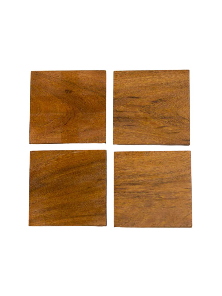Wood Coasters Natural Coasters