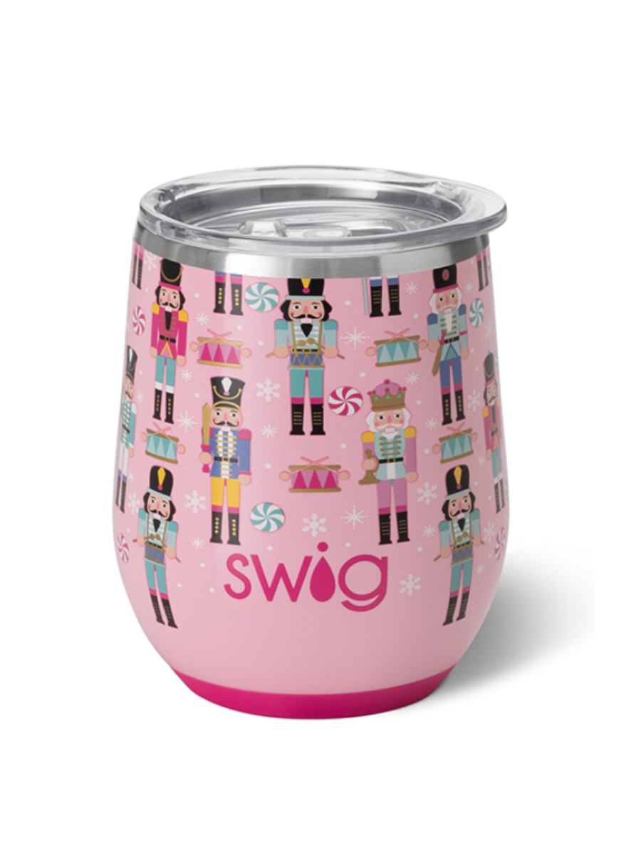 Swig 12 oz Nutcracker Stemless Wine Cup