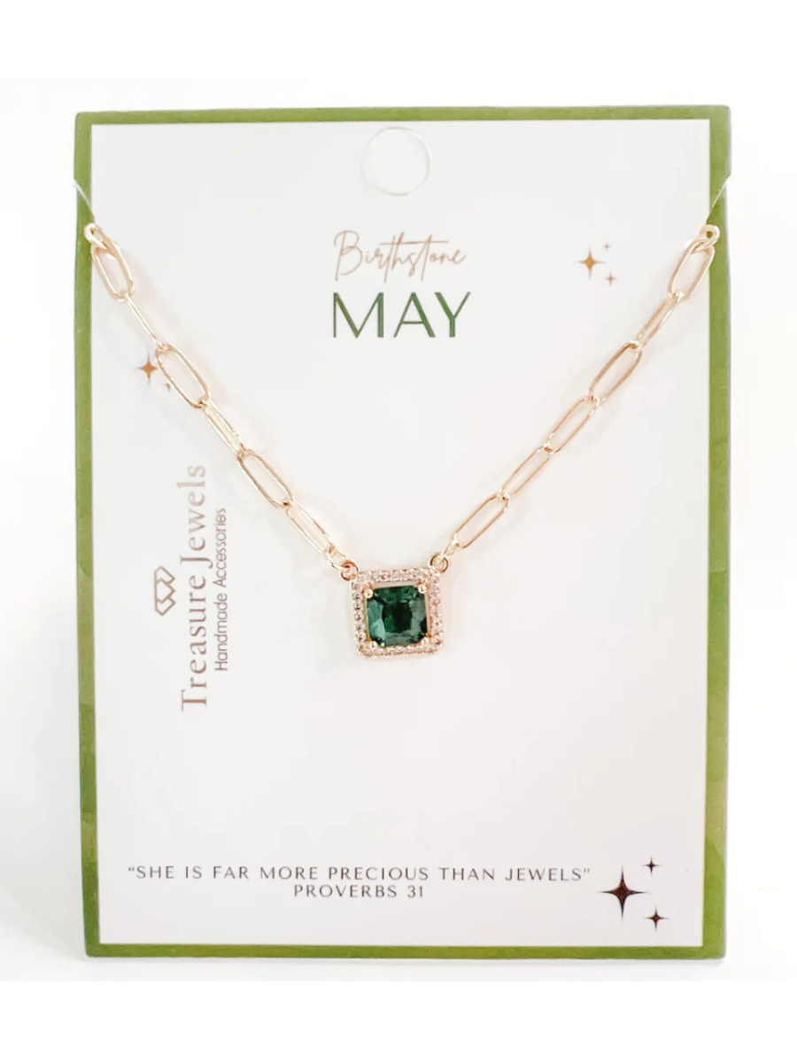 Treasure Jewels | Birthstone Necklace