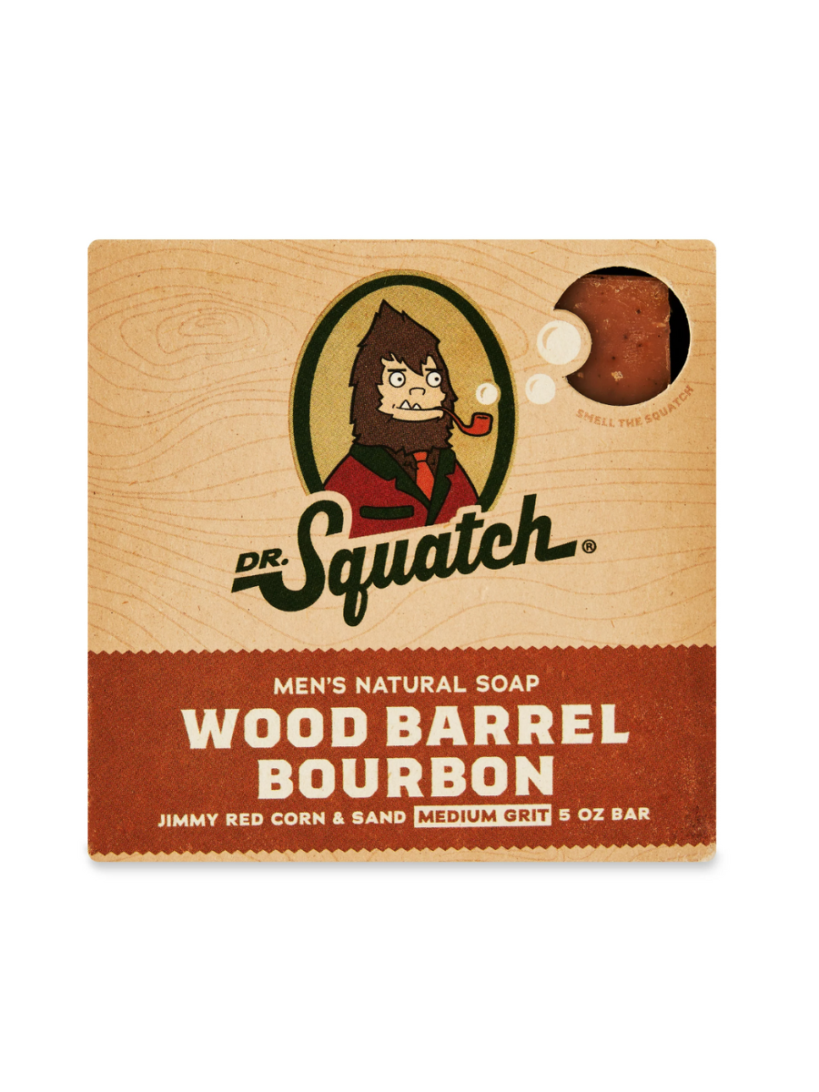 Dr. Squatch | 5oz Bar Soap - Wood Barrel Bourbon