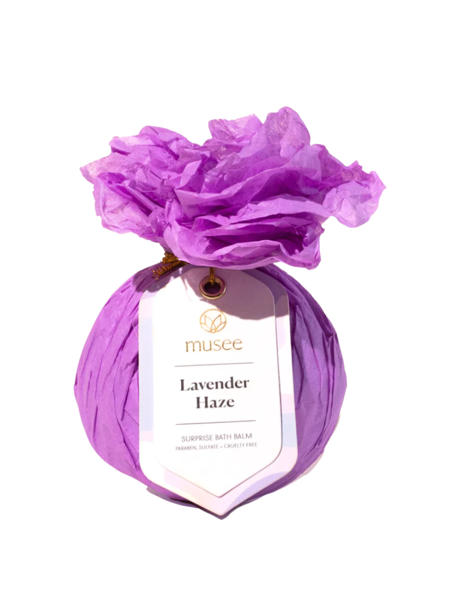 Musee Lavender Haze Bath Balm Women's Gift Bath Bomb Jincy's