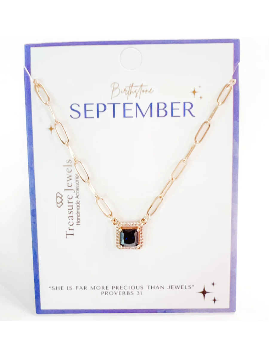 Treasure Jewels | Birthstone Necklace