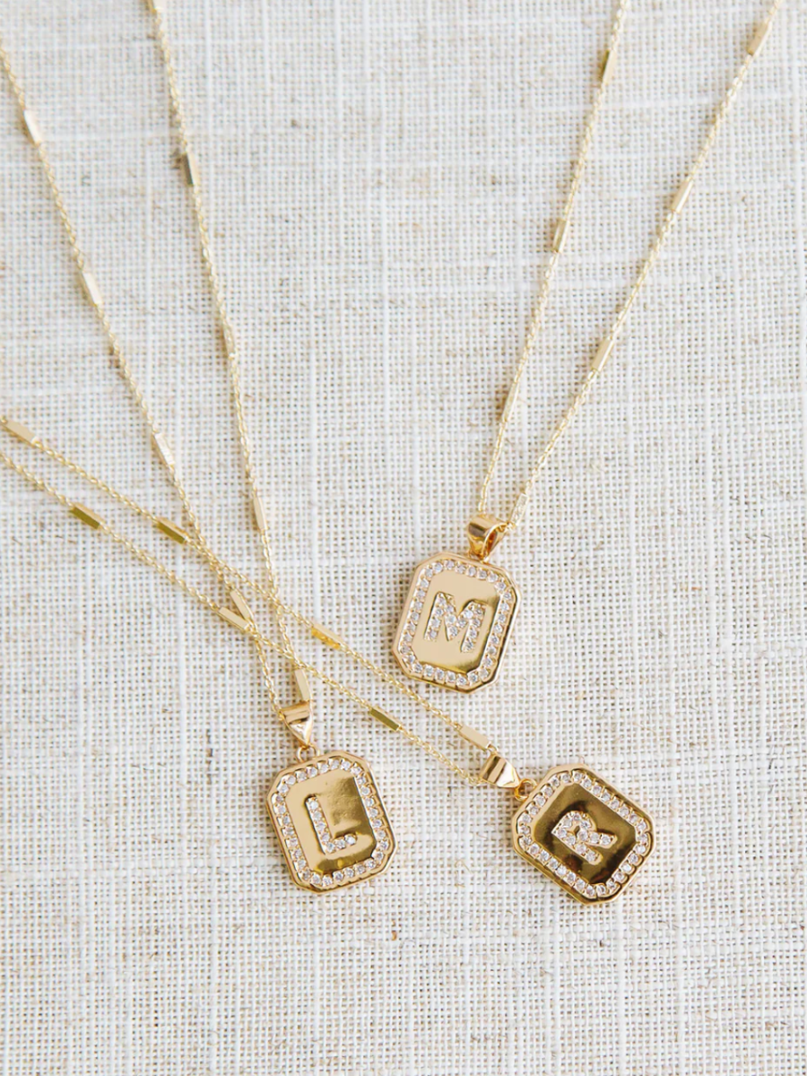 Michelle McDowell | Finley Initial Necklace