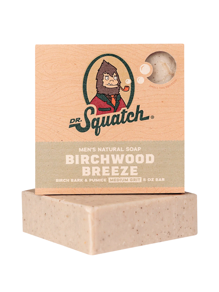 Dr. Squatch, 5oz Bar Soap - Birchwood Breeze