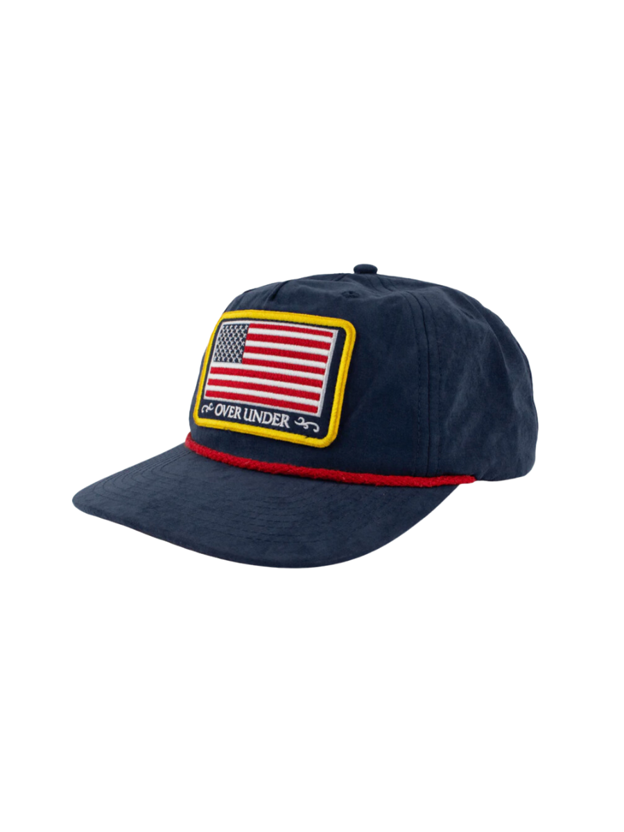 Over Under | Old Glory Retro Rope Hat - Navy