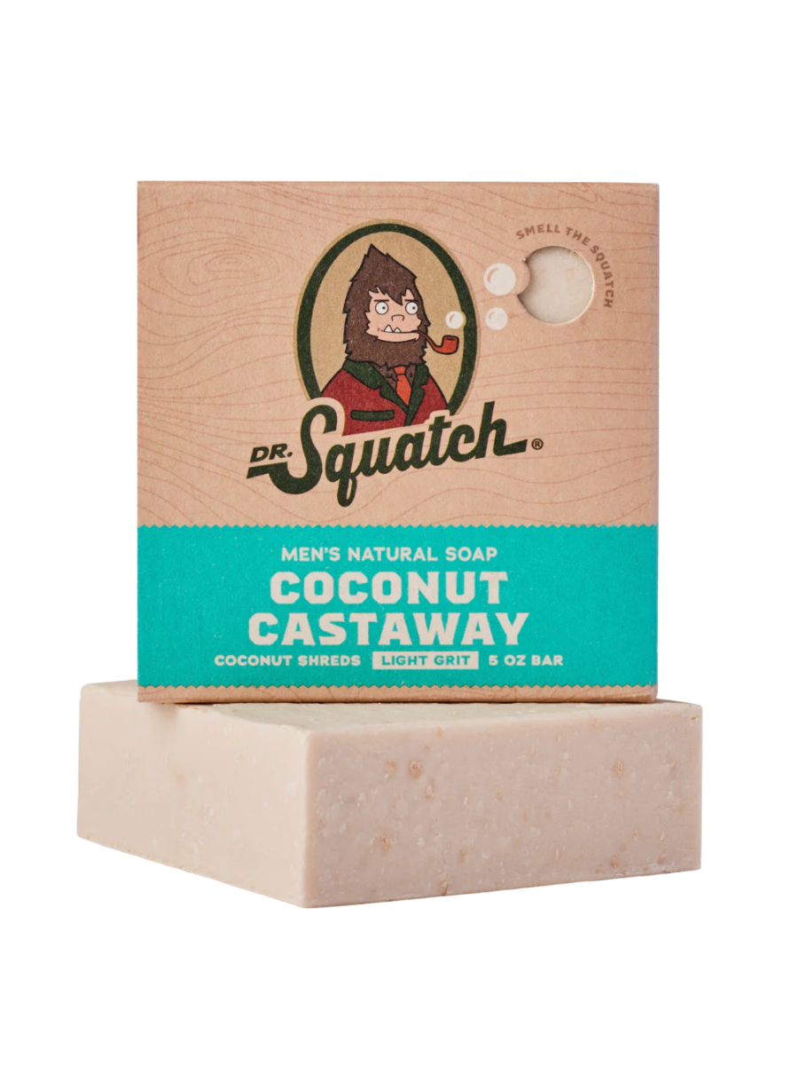 DR. SQUATCH Men's All Natural Bar Soap - Coconut Castaway - 5oz 5 oz