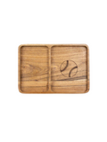 Baseball Etched Wood Valet Tray