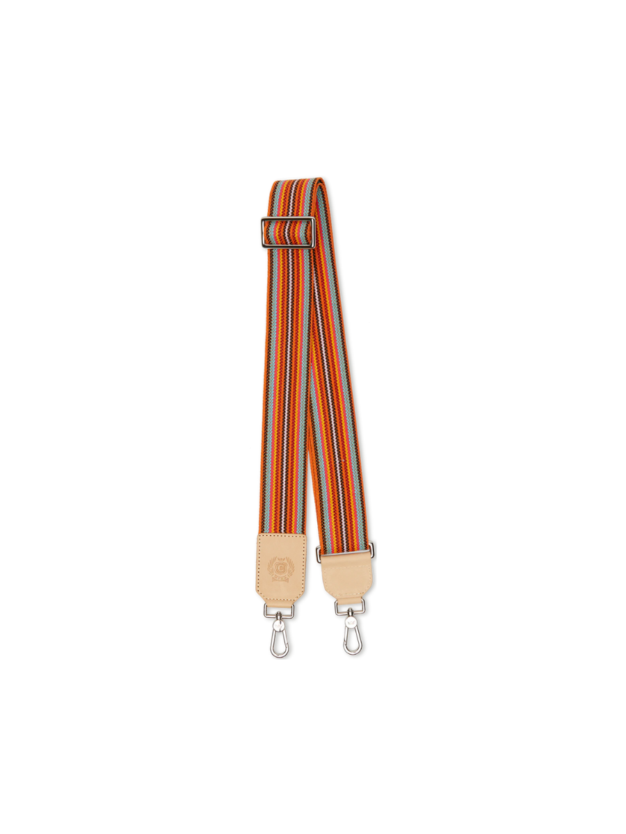 Consuela | Crossbody Strap - Orange Webbing