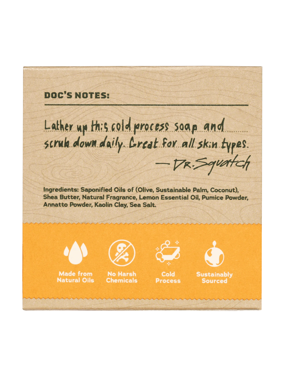 Dr. Squatch | 5oz Bar Soap - Summer Citrus