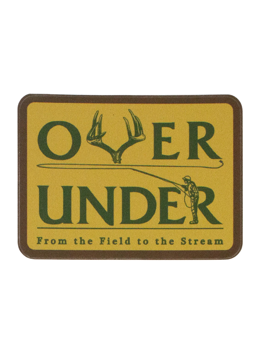 Over Under | Field To Stream Sticker
