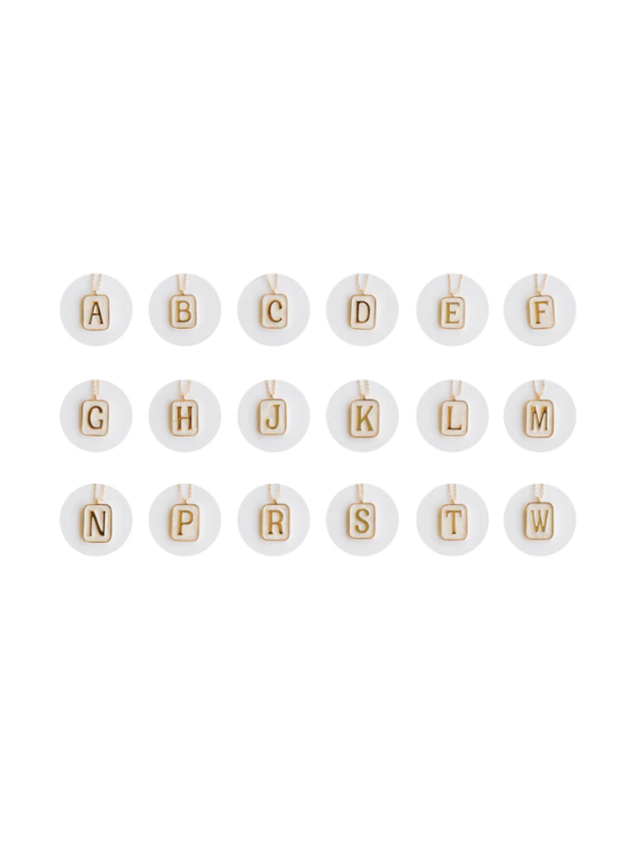 Gold Letter P Alphabet Beads | Hackberry Creek