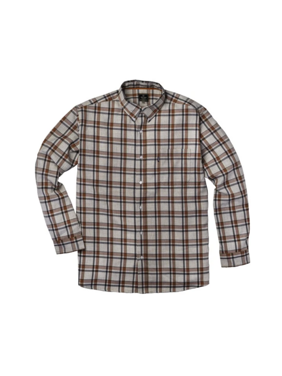 Heybo | Tindall L/S Dress Shirt - Heather Orange