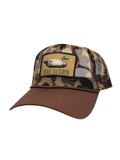 Blank Old School Camo Hat Sample – Dixie Decoys