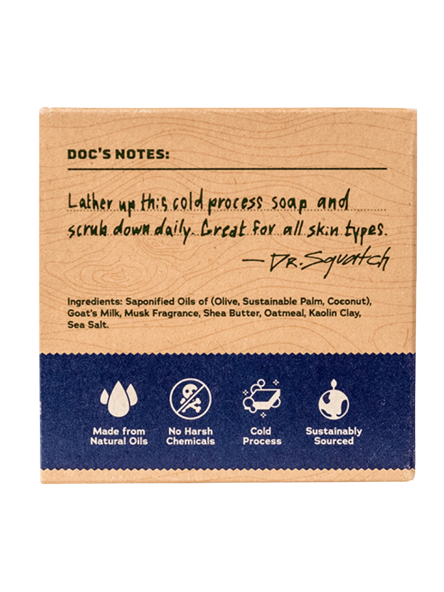 Dr. Squatch | 5oz Bar Soap - Deep Sea Goats Milk