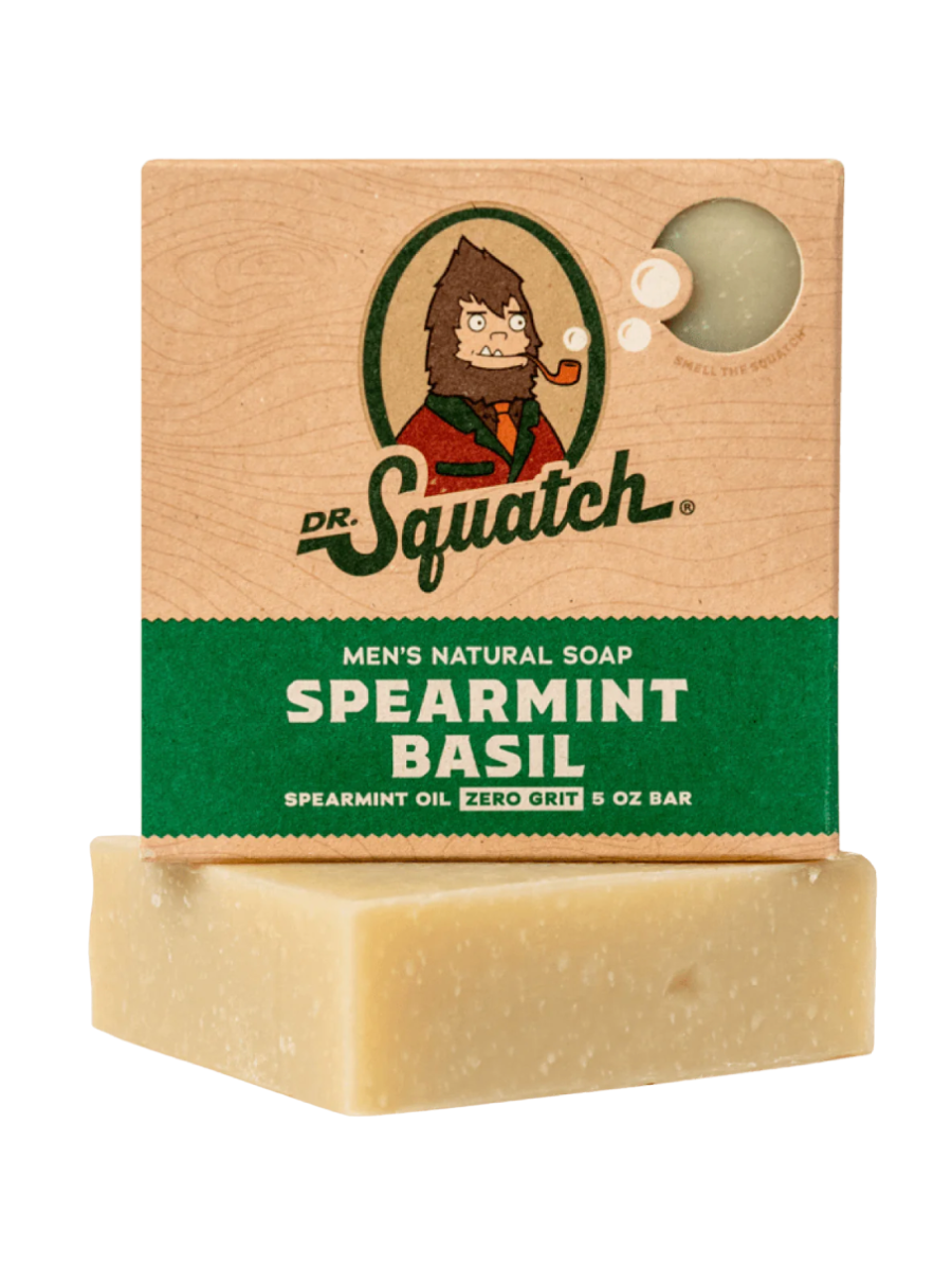 Dr. Squatch | 5oz Bar Soap - Spearmint Basil Scrub