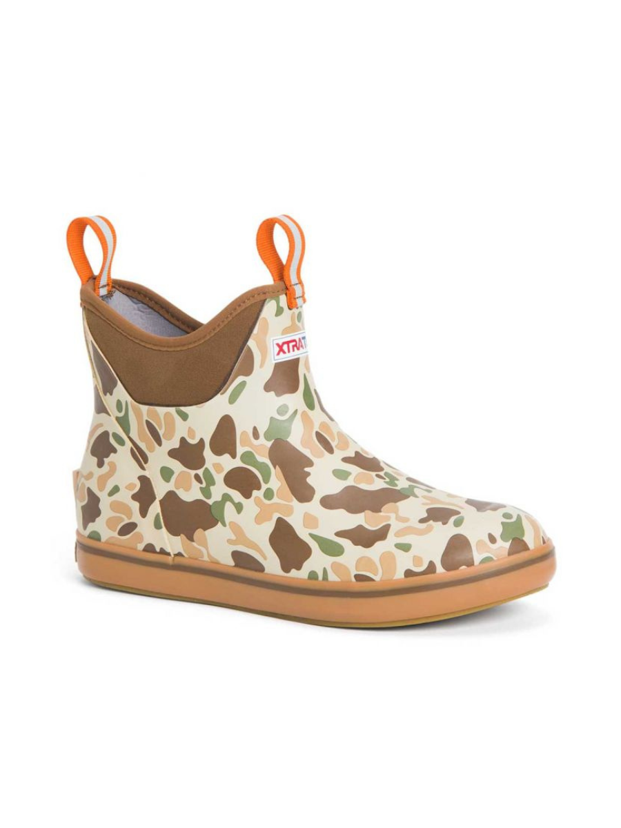 XTRATUF Duck Camo Men's Ankle Deck Boot