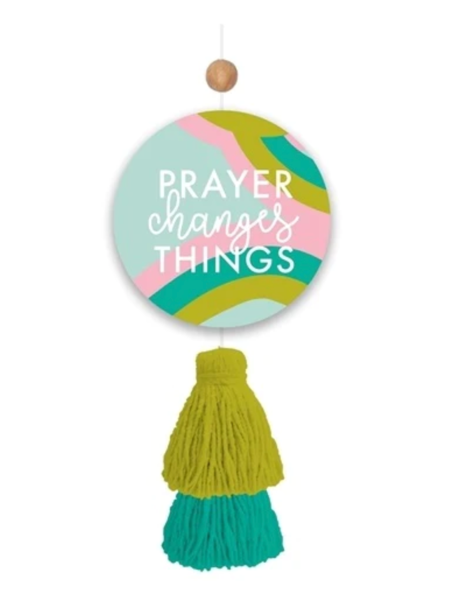 Mary Square | Prayer Changes Things Air Freshener