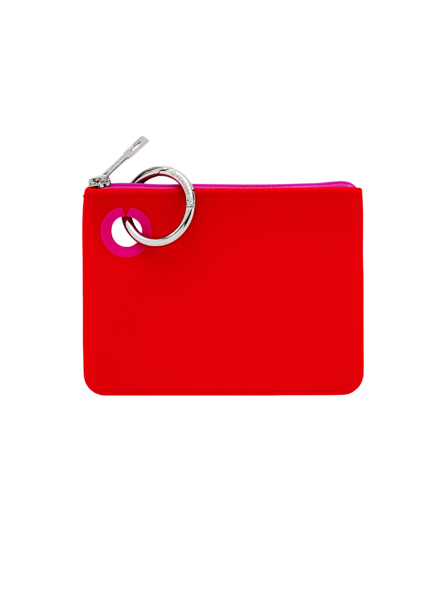 OVENTURE | Silicone Mini Pouch - Red/Orchid