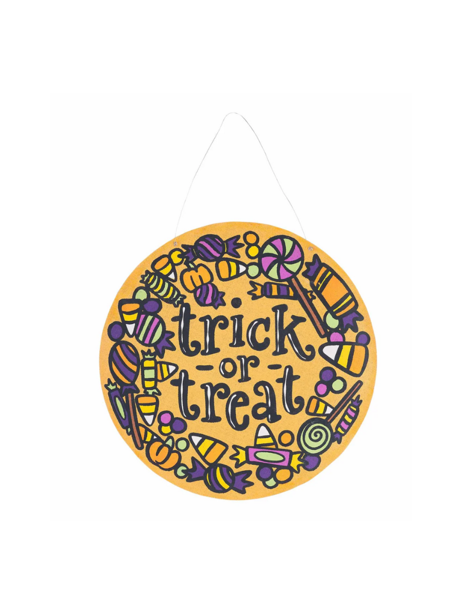 Trick or Treat Candy Burlee Hanger