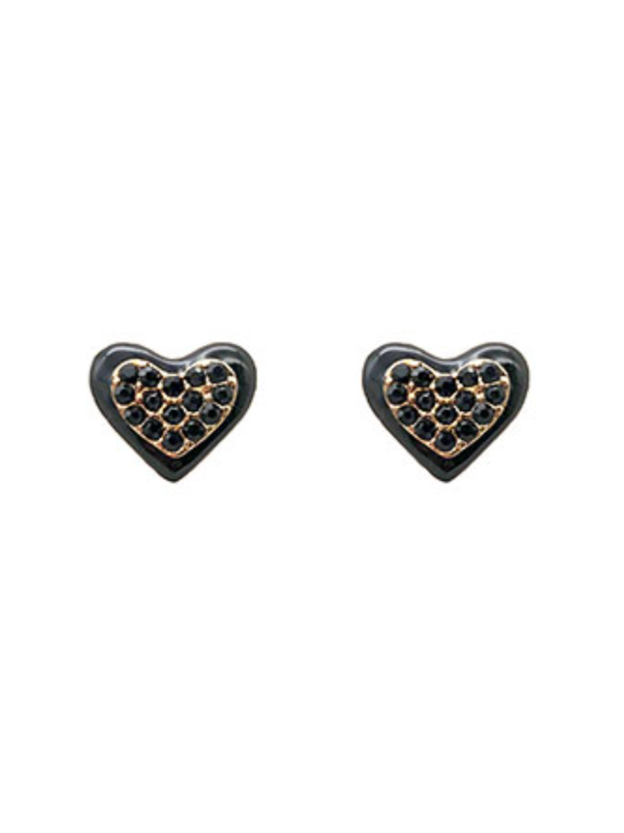 First Love Earrings - Black
