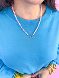 Michelle McDowell | Beaded Thea Necklace - Blush